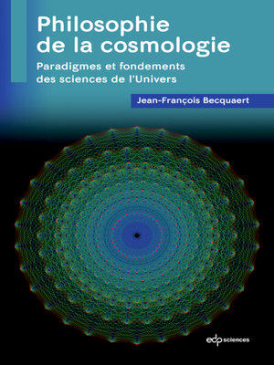 cover image of Philosophie de la cosmologie